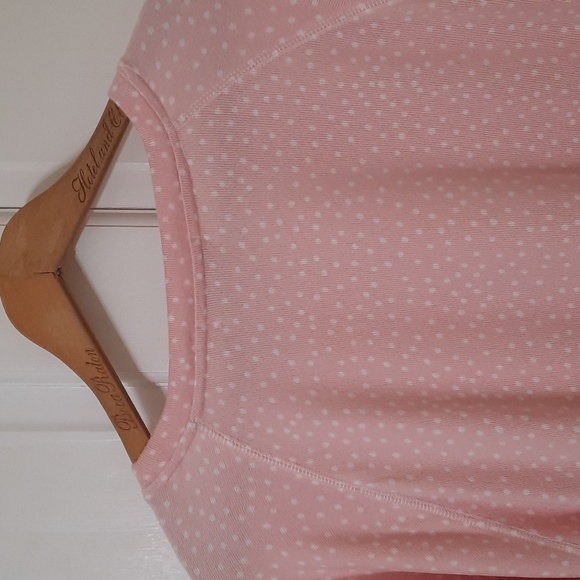 NWT P.J.SALVAGE BLUSH/WHITE POLKA DOT TOP SZ 2X, Perfect for Valentine’s Day! 🩷 - Picture 11 of 14